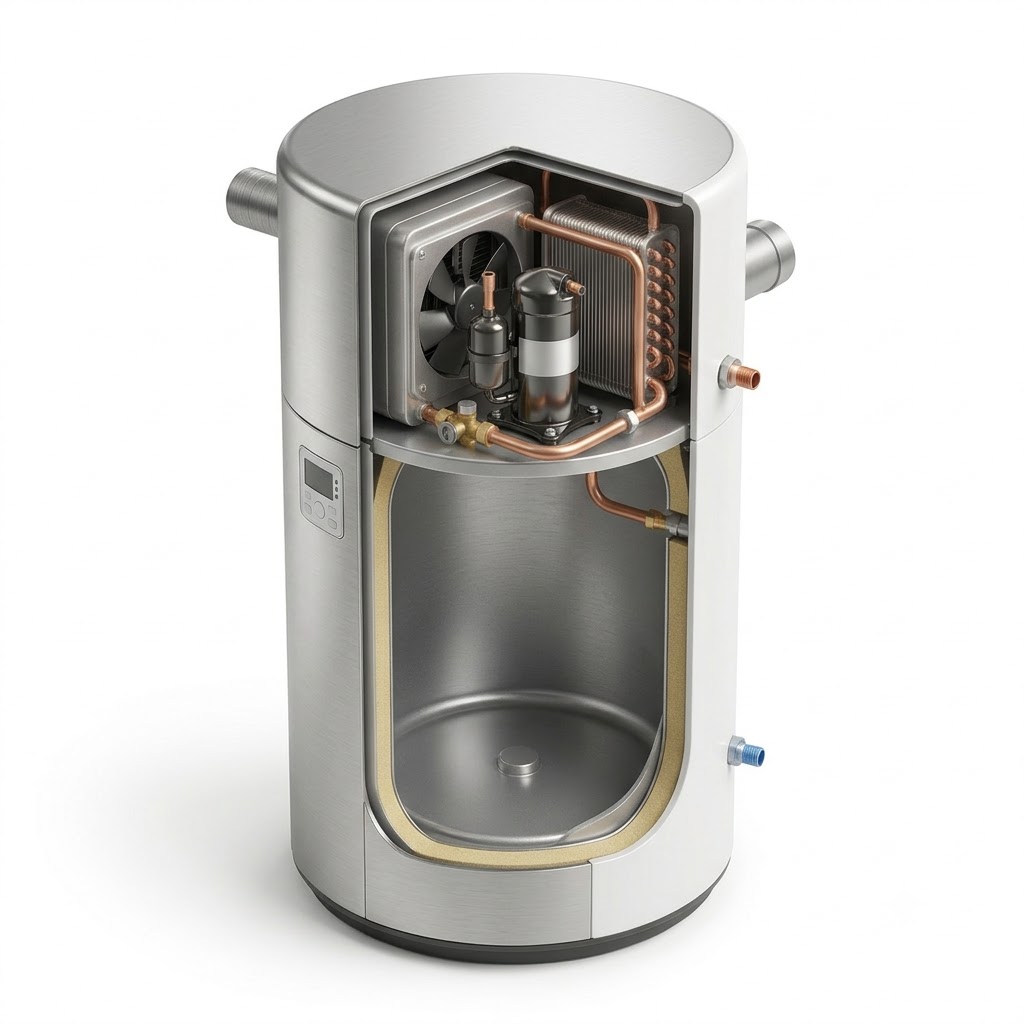 Weishaupt Trinkwasser-Wärmepumpe Typ WWP T 290 FW2A mit Abtaufunktion - 51140501 von Weishaupt
