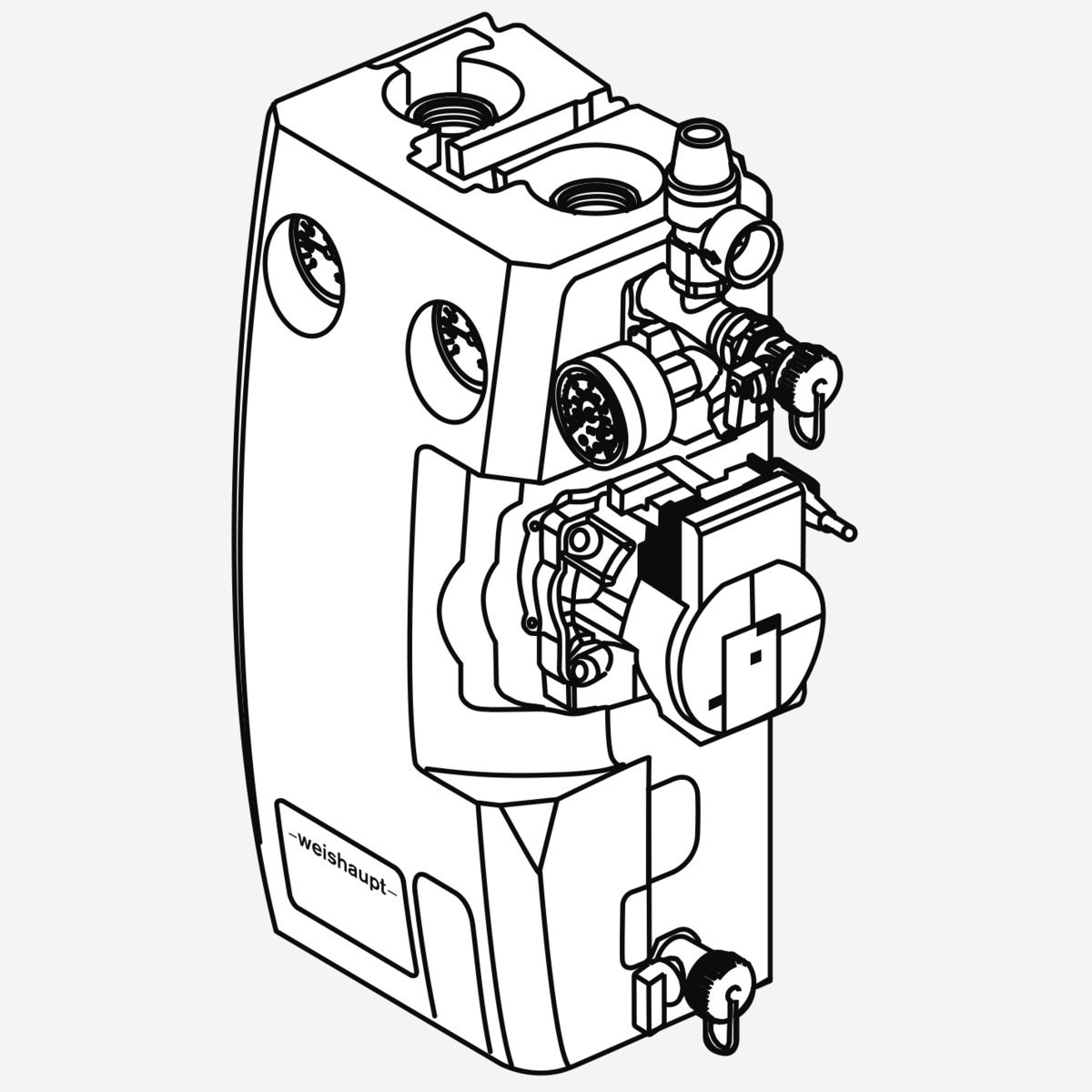 Pumpengruppe WHI pump-sol 25-8 #2 Solar DN25 - 8,4 m Förderhöhe - 40900015372 von Weishaupt