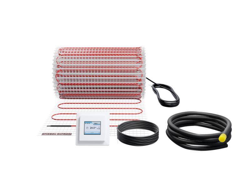 STIEBEL ELTRON Fußbodentemperierung FTM 200/1.5 Set Plus, 1.5 m2, 300W/230V - 205717