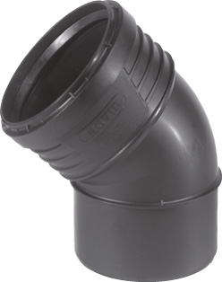 SiTech+ B Bogen DN 50, 45 Grad  - 7738324027 von Buderus
